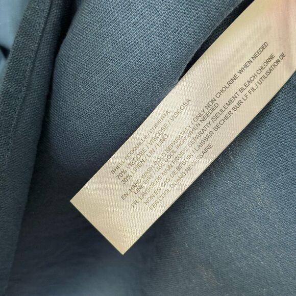 Band Of Gypsies Blue Button Down Grannycore Cottagecore Prairie Midi Skirt - Picture 7 of 7